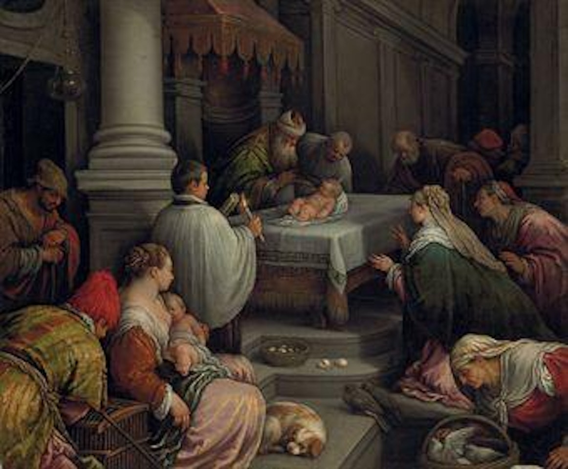 The Circumcision by Leandro Bassano