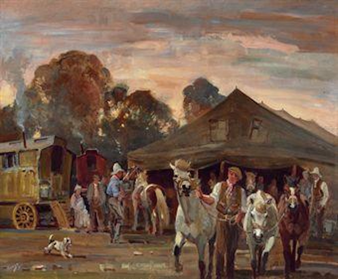 Circus Encampment by Edward Seago