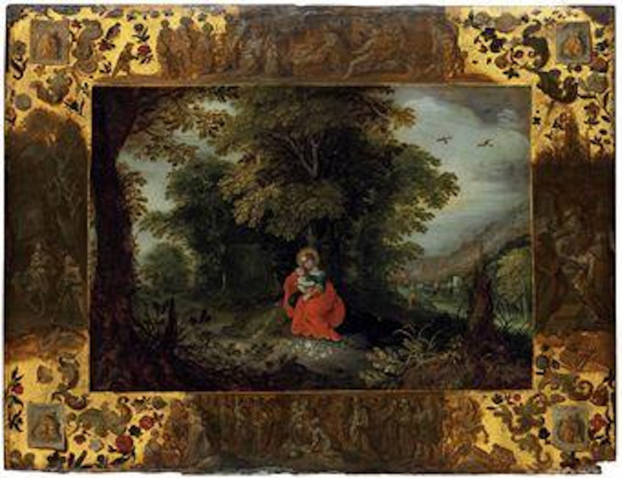 Rest on the Flight into Egypt by Frans Francken II
