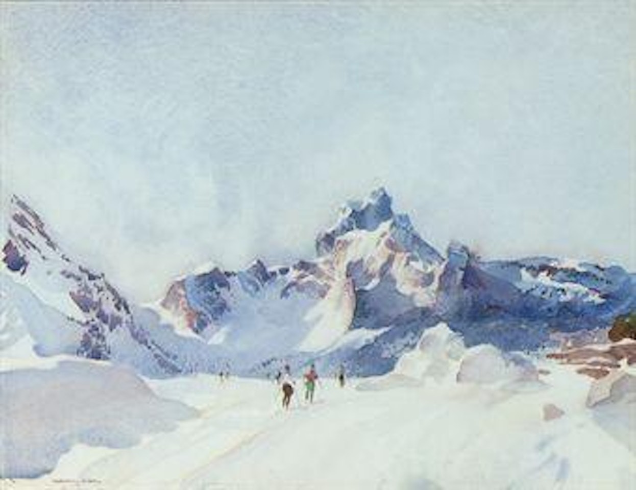 The Bernese Oberland by William Russell Flint
