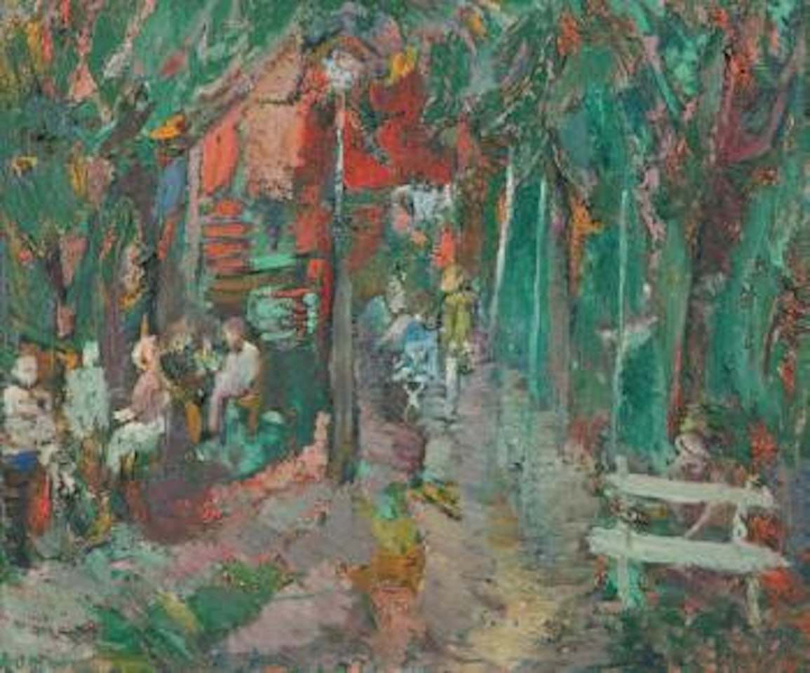 Famille dans le bois by André Lanskoy