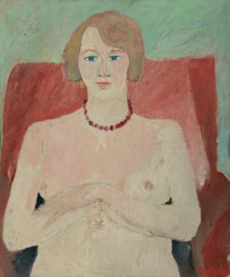 Portrait de femme aux seins nus by André Lanskoy