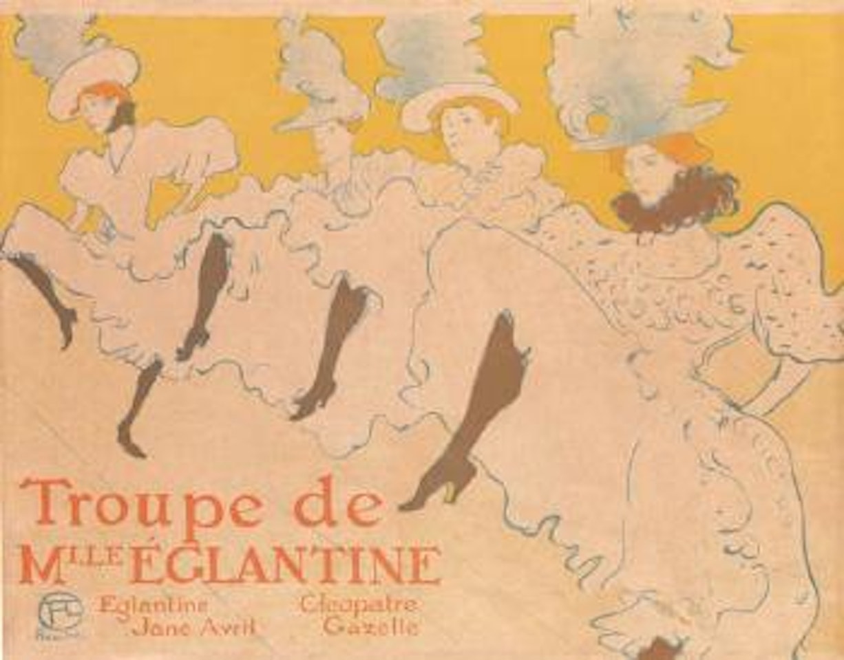 Troupe de Mlle Eglantine by Henri de Toulouse-Lautrec