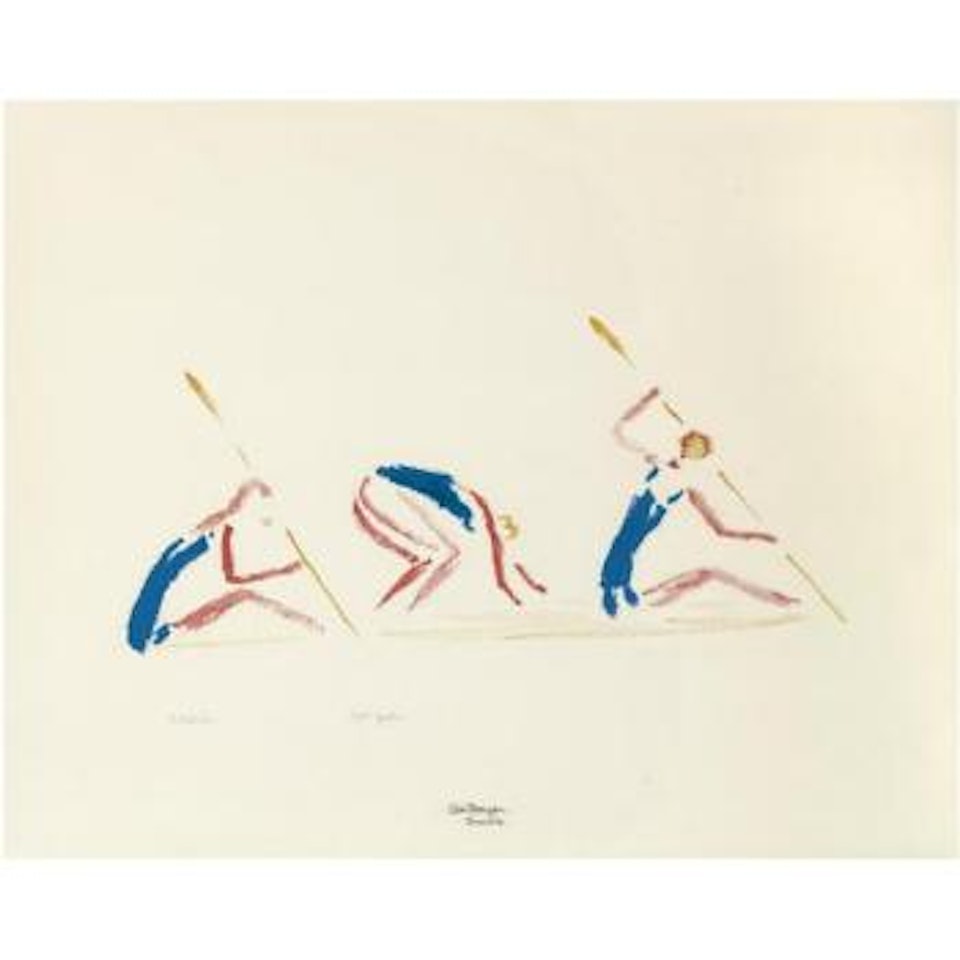 Deauville, Canoë by Kees van Dongen