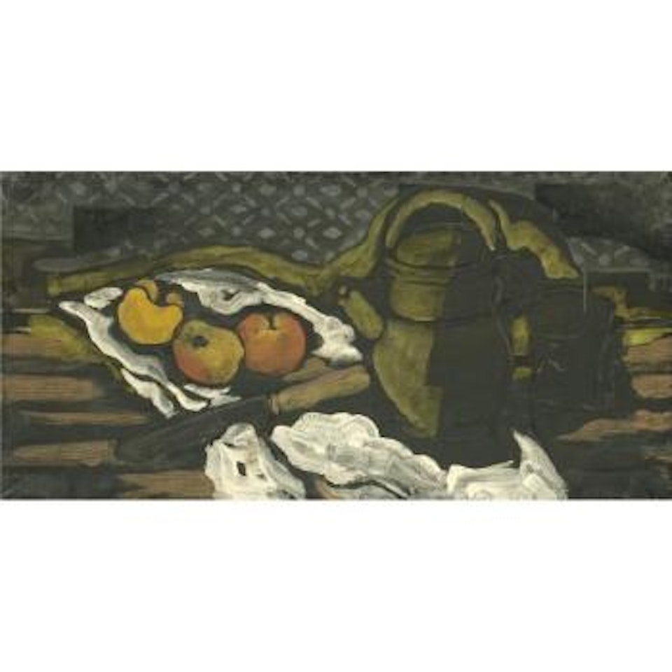 Pichet, Verre, Fruits, Couteau by Georges Braque