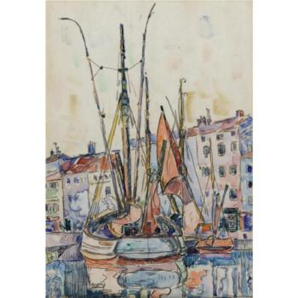 Port De La Rochelle by Paul Signac