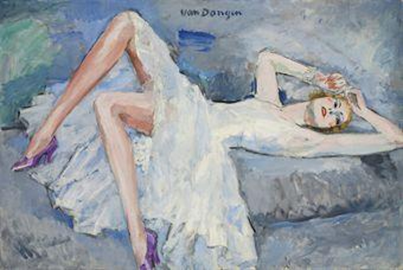 Les escarpins mauves by Kees van Dongen
