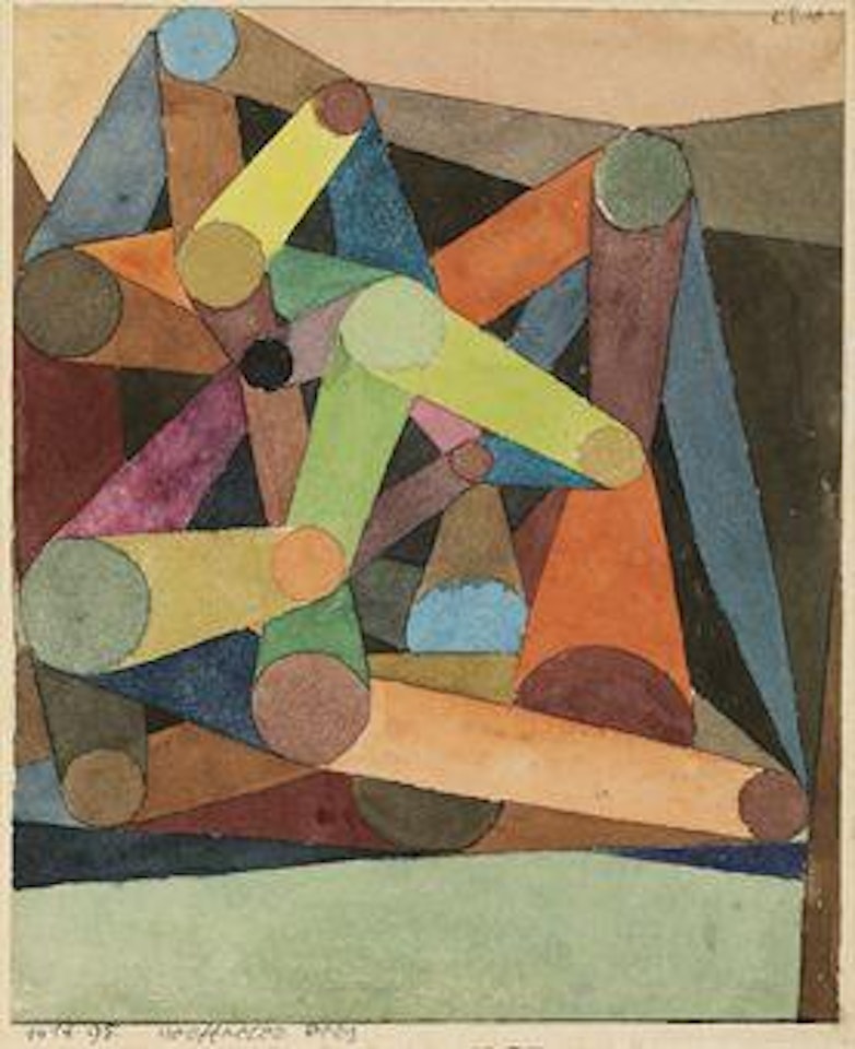 Geöffneter Berg by Paul Klee