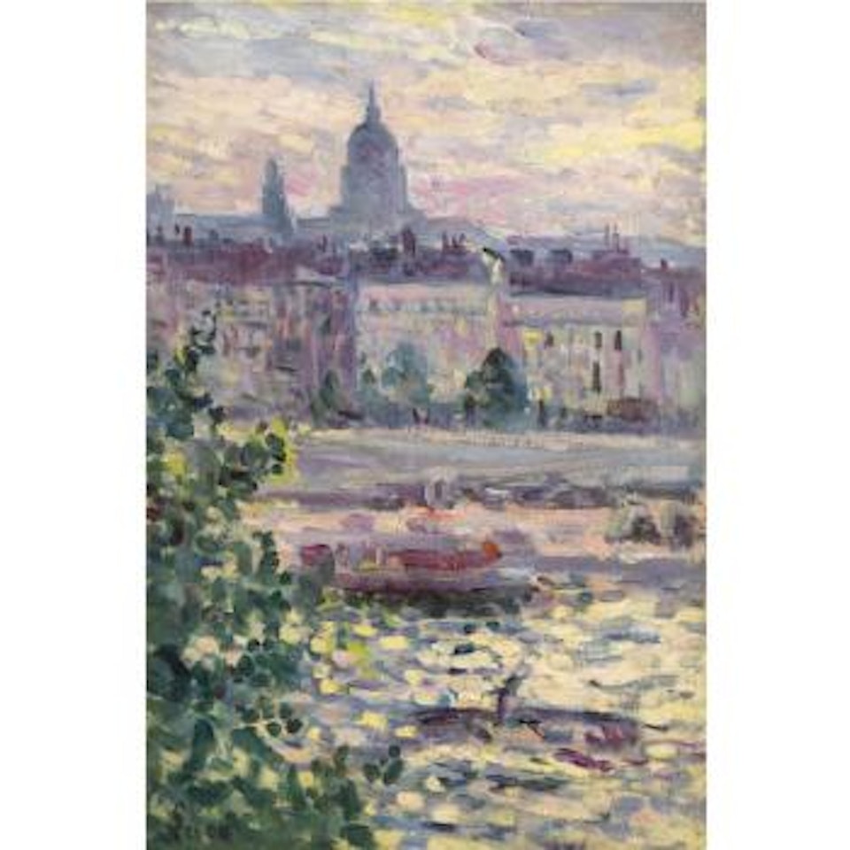 Paris, Les Bords De La Seine, Les Invalides by Maximilien Luce