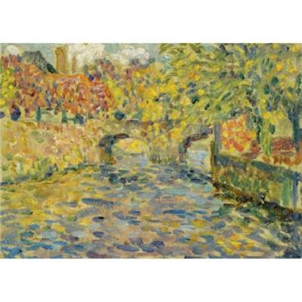 Le Pont, Quimper by Henri Le Sidaner