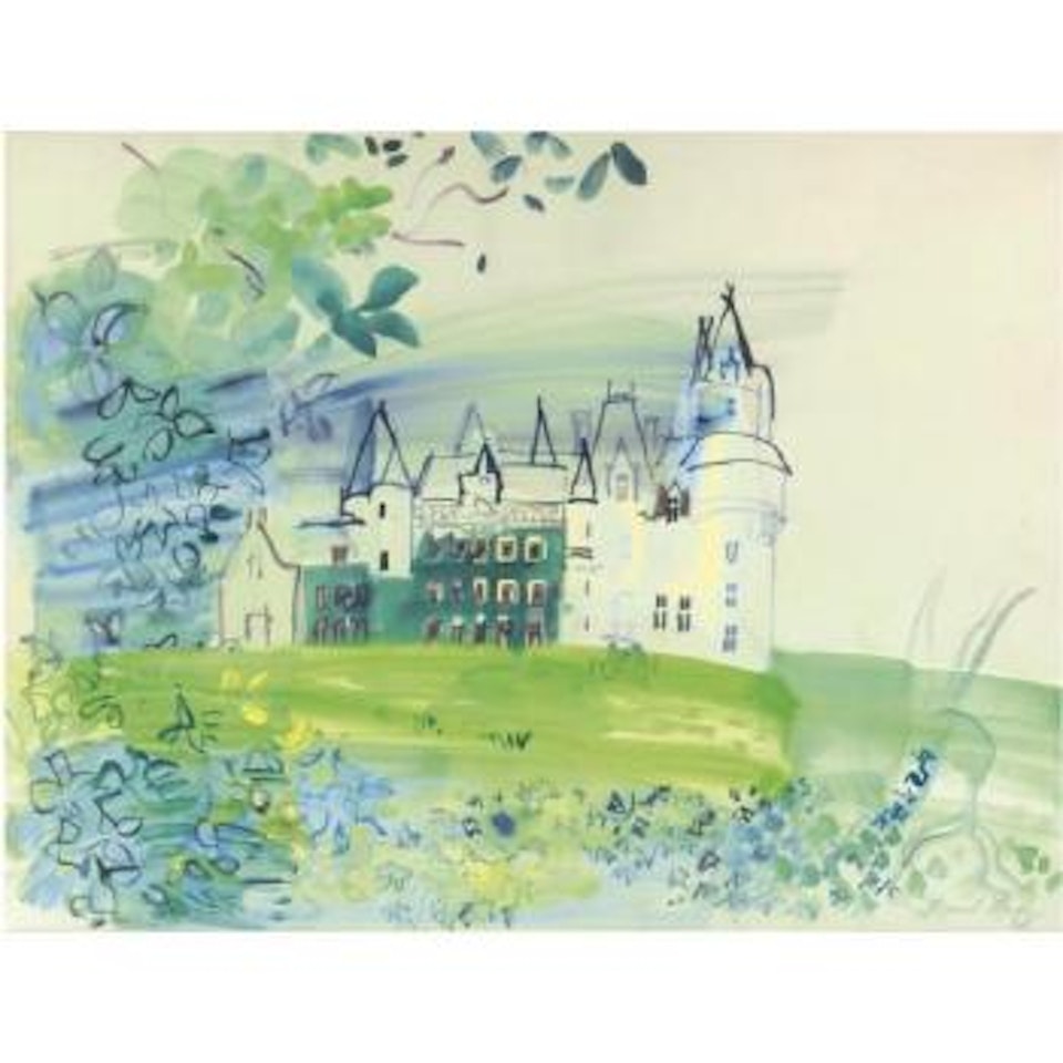 Le Château Dans Le Parc by Raoul Dufy