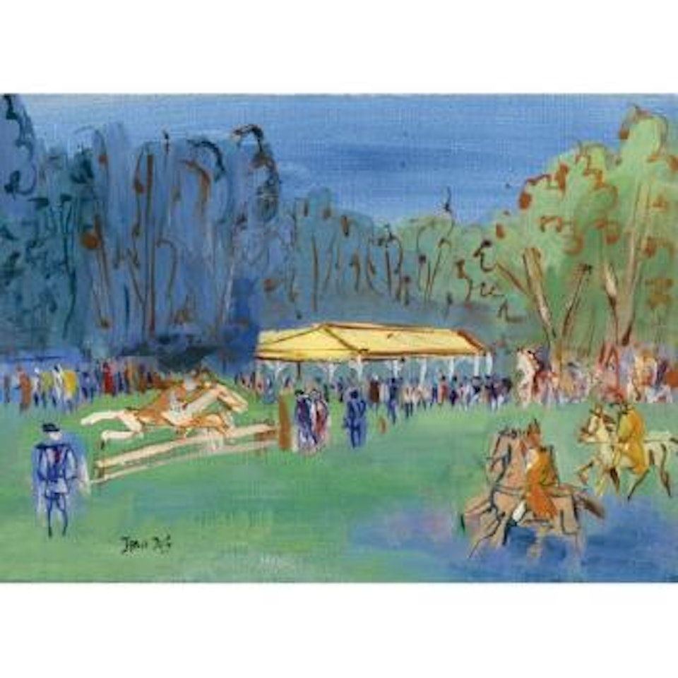 Course D'obstacles by Jean Dufy