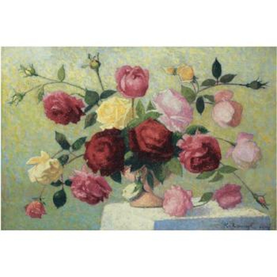Bouquet De Roses by Achille Laugé