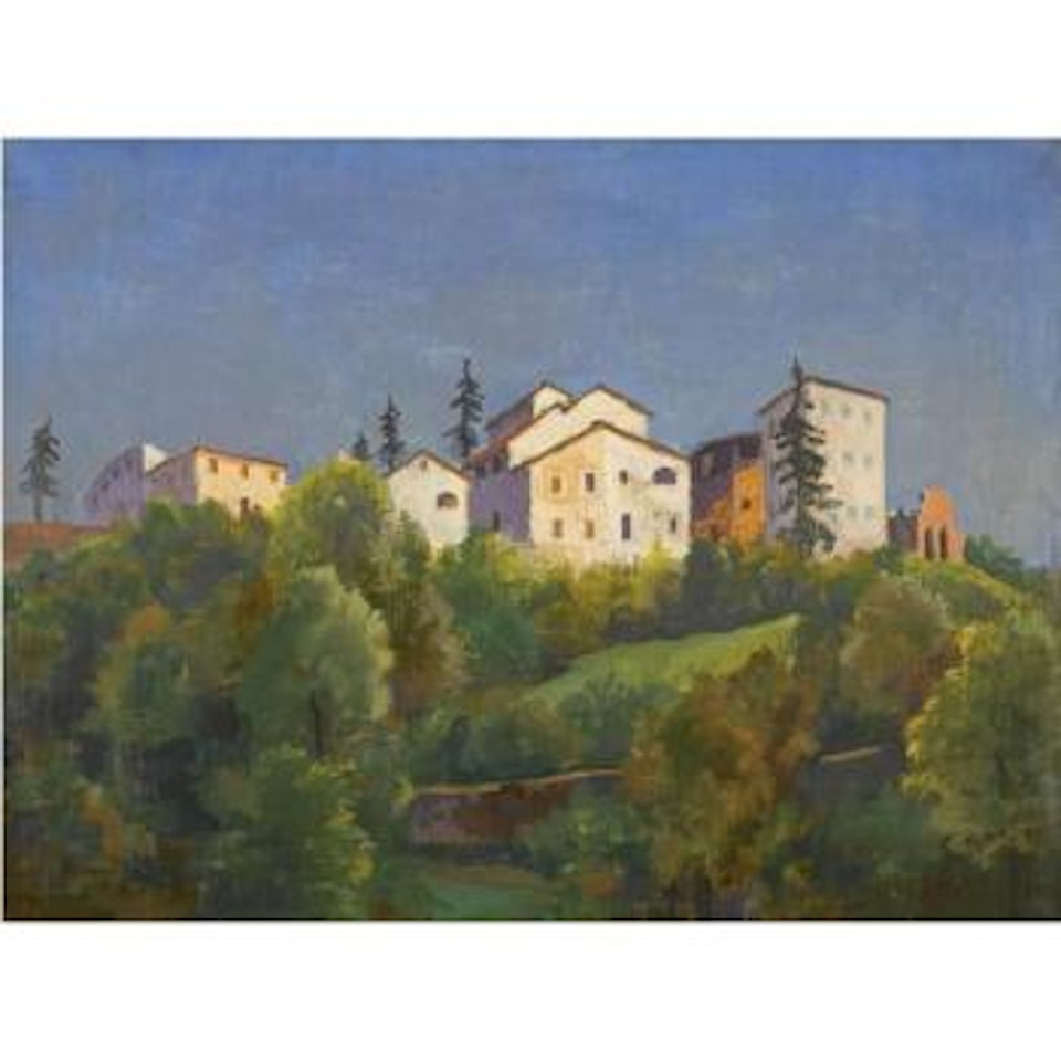 Häuser In Breganzona (Houses In Breganzona) by Karl Hofer