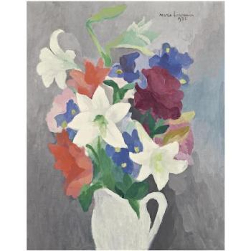 Vase De Fleurs Avec Lys by Marie Laurencin