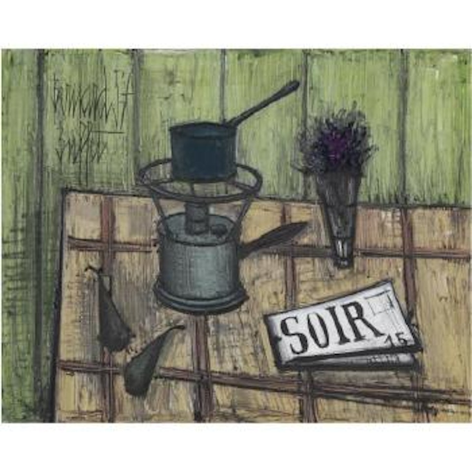 Nature Morte Au Réchaud À Alcool by Bernard Buffet