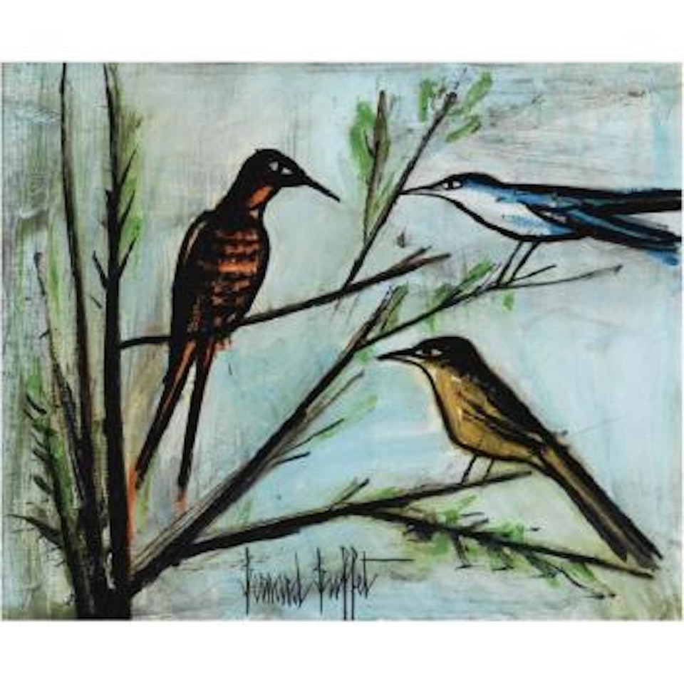 Trois Oiseaux by Bernard Buffet
