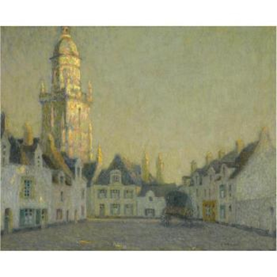 La Place, Le Croisic by Henri Le Sidaner