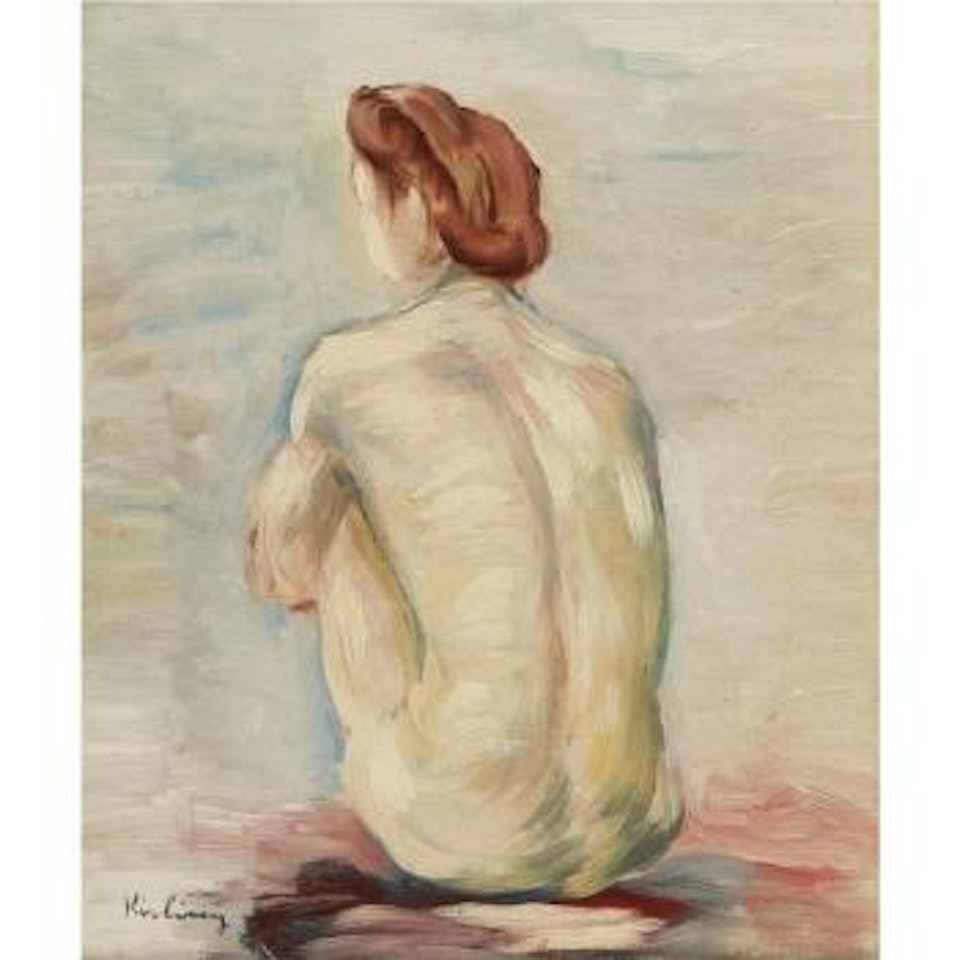 Nu De Dos, Lucie Kieffer by Moïse Kisling