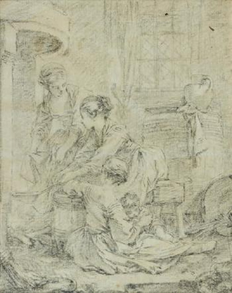 Les Crêpes by Francois Boucher