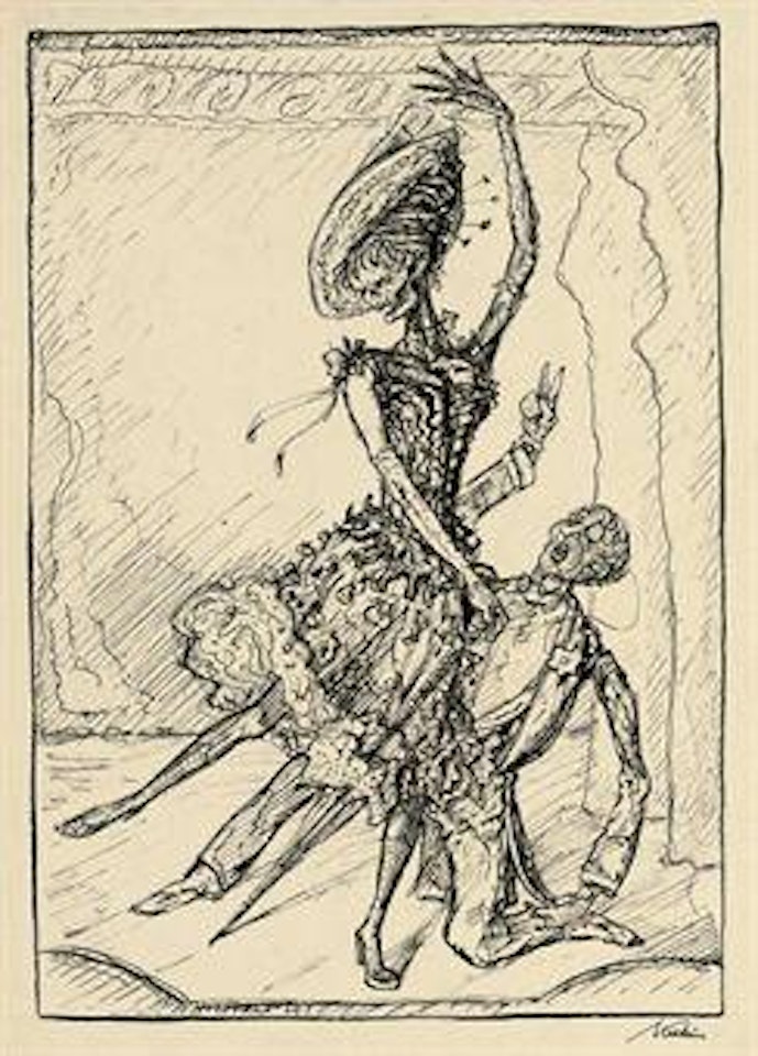 Cabaret by Alfred Kubin