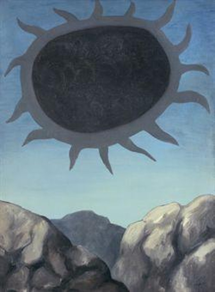 L'oeil de la montagne by René Magritte