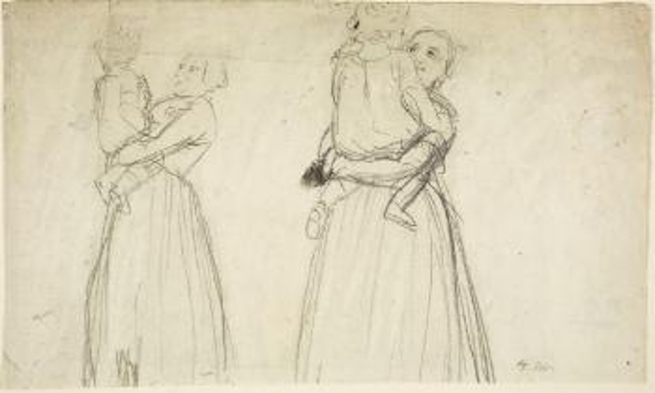 Studien zu Mutter und Kind by Adolph Menzel
