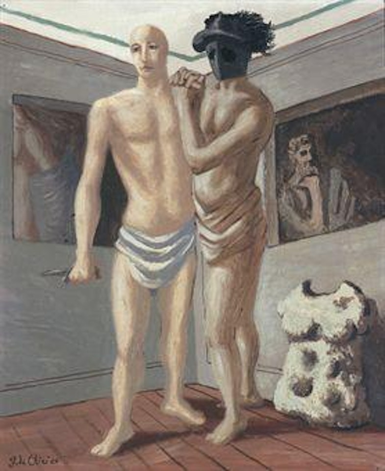 Scuola di Gladiatori by Giorgio de Chirico