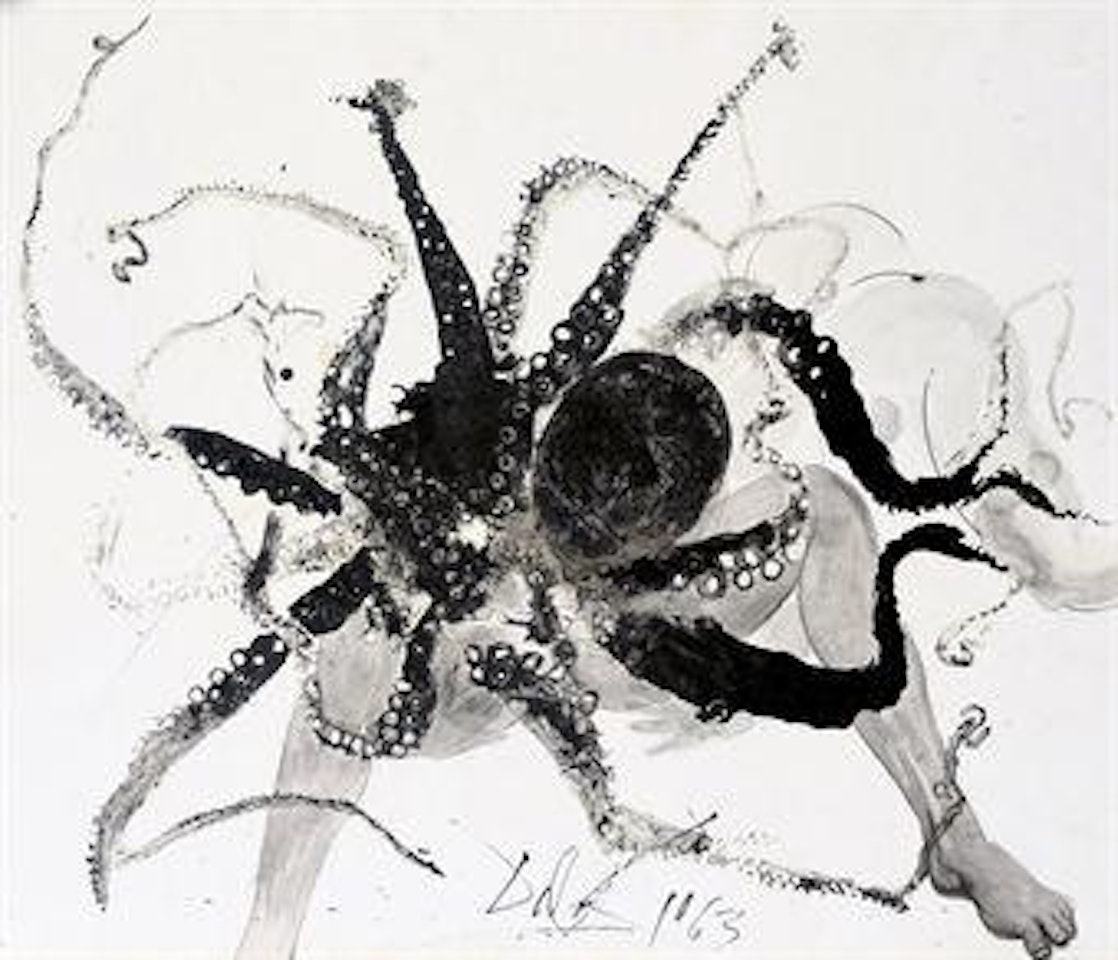 La pieuvre by Salvador Dali