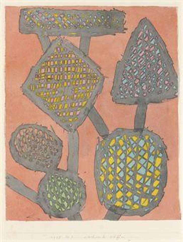 Wachsende Waffen by Paul Klee
