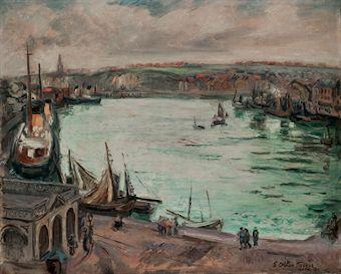 Port de Dieppe by Othon Friesz