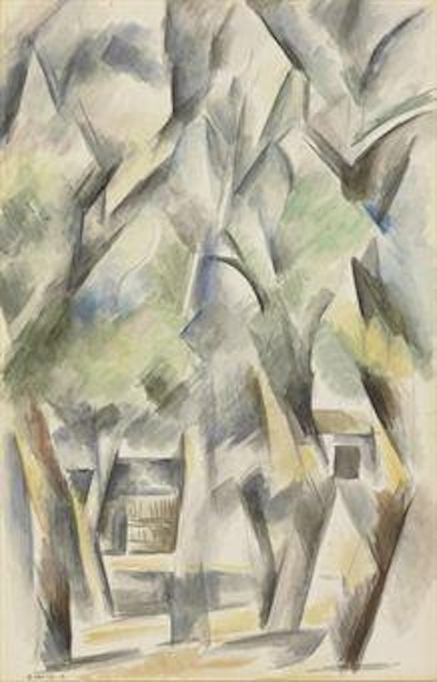 Les arbres à Avignon by André Lhote