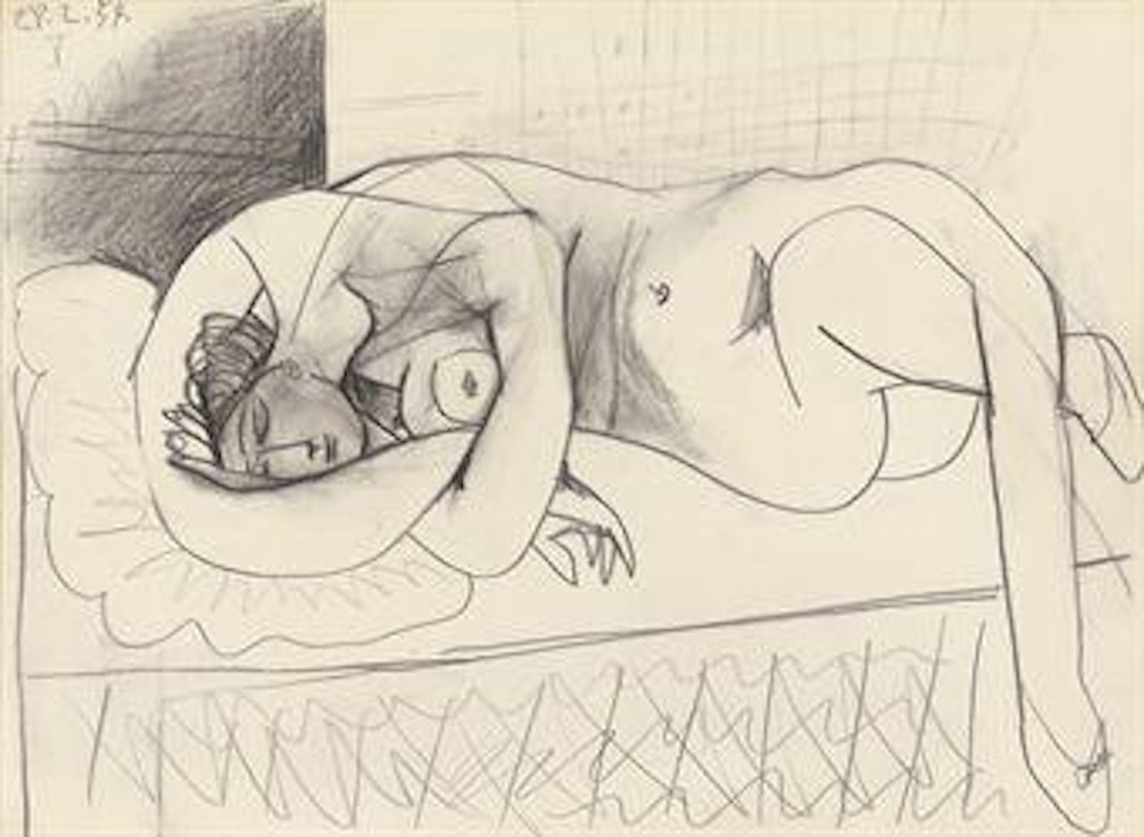 Nu couché endormi by Pablo Picasso