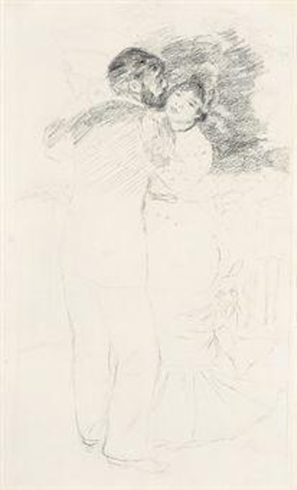 Étude pour La danse à la campagne by Pierre-Auguste Renoir