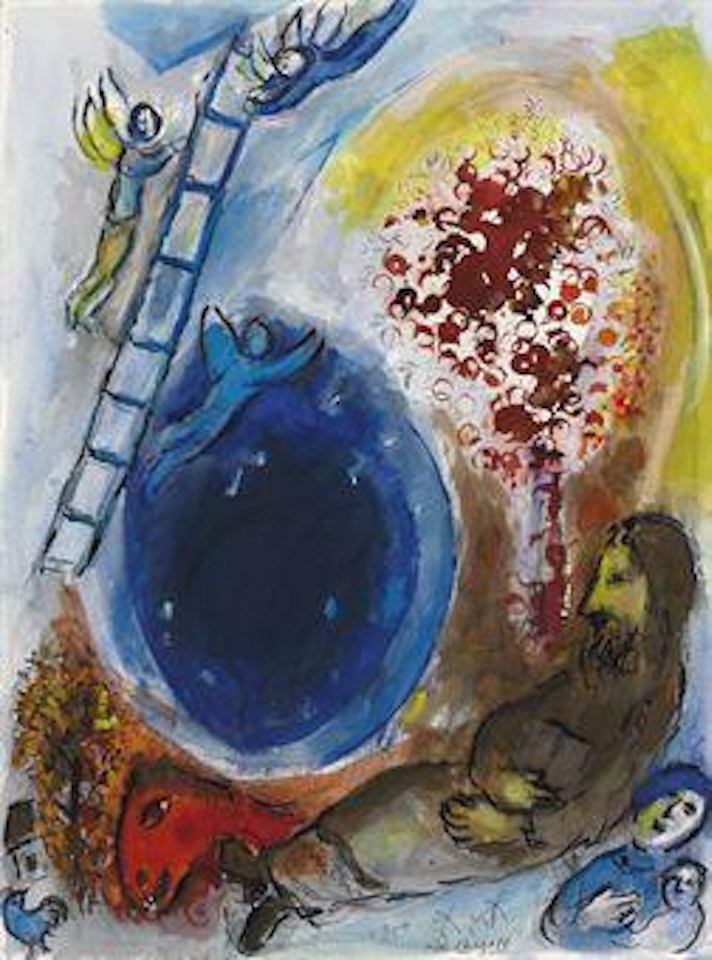 L'échelle de Jacob by Marc Chagall