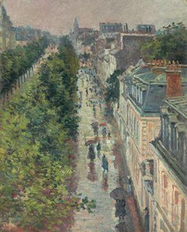 Scène de rue à Paris by Maximilien Luce
