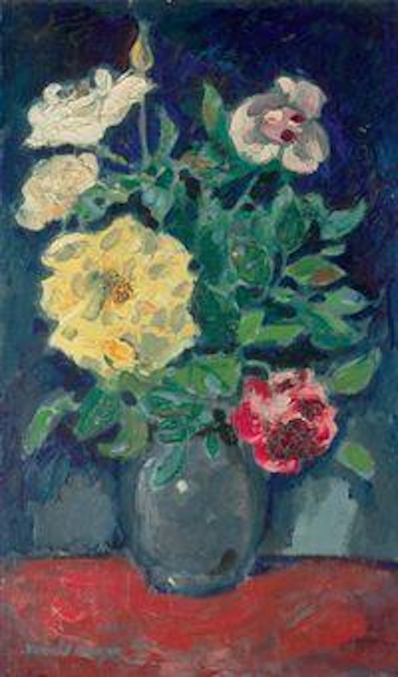 Vase de roses by Kees van Dongen