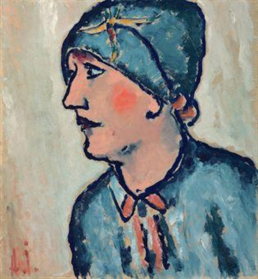 Portrait von Frau Tony Kirchhoff by Alexej von Jawlensky