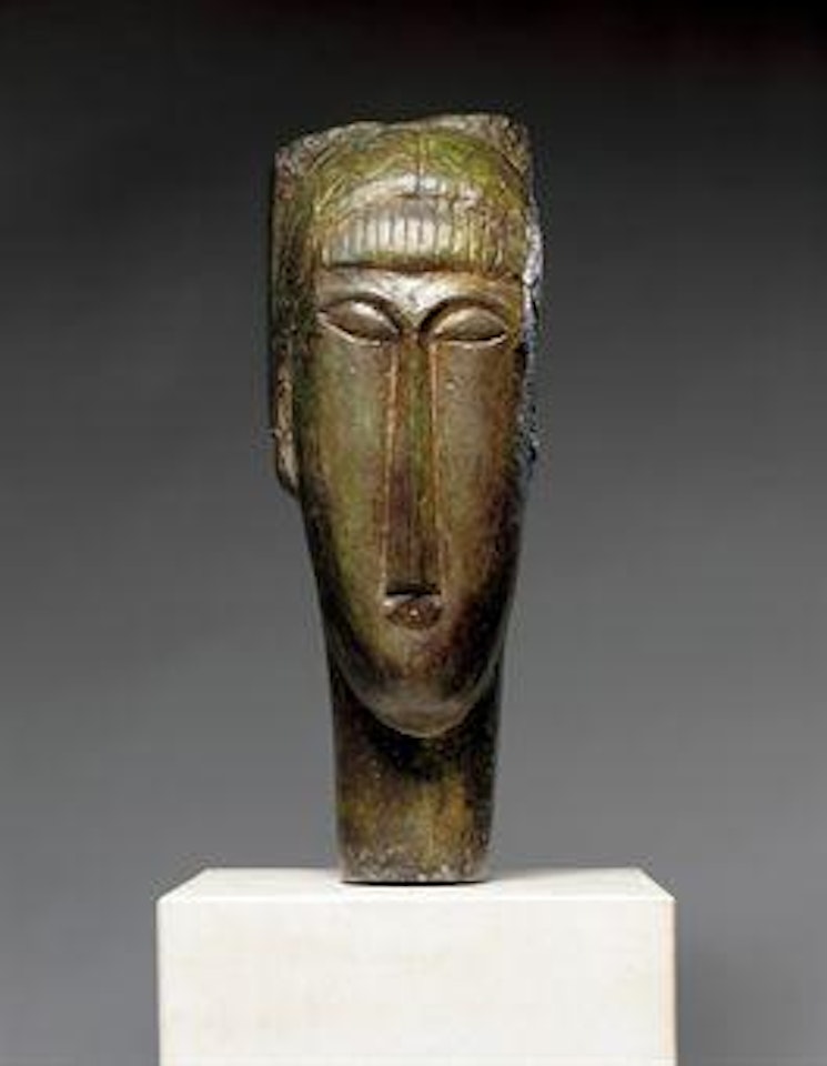 Tête à La Frange by Amedeo Modigliani