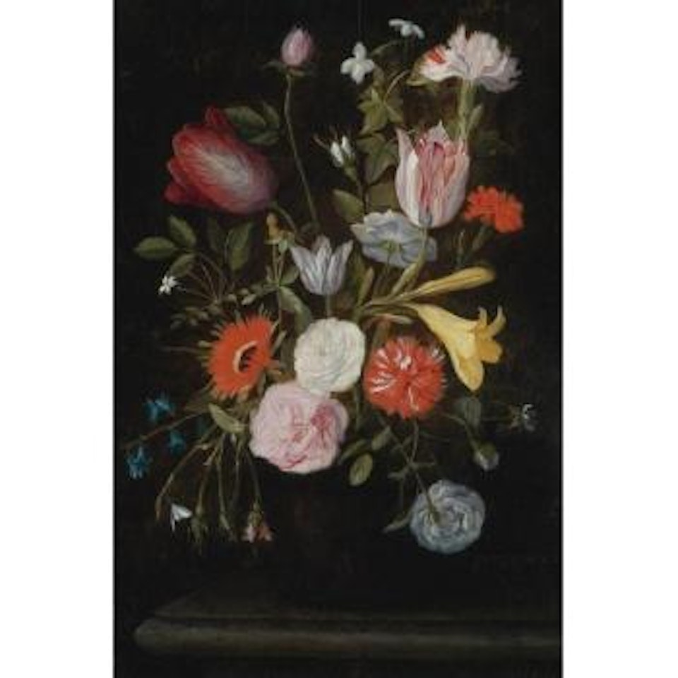Still Life Of Flowers With Tulips, Lilies, And Carnations by Jan Brueghel the Younger
