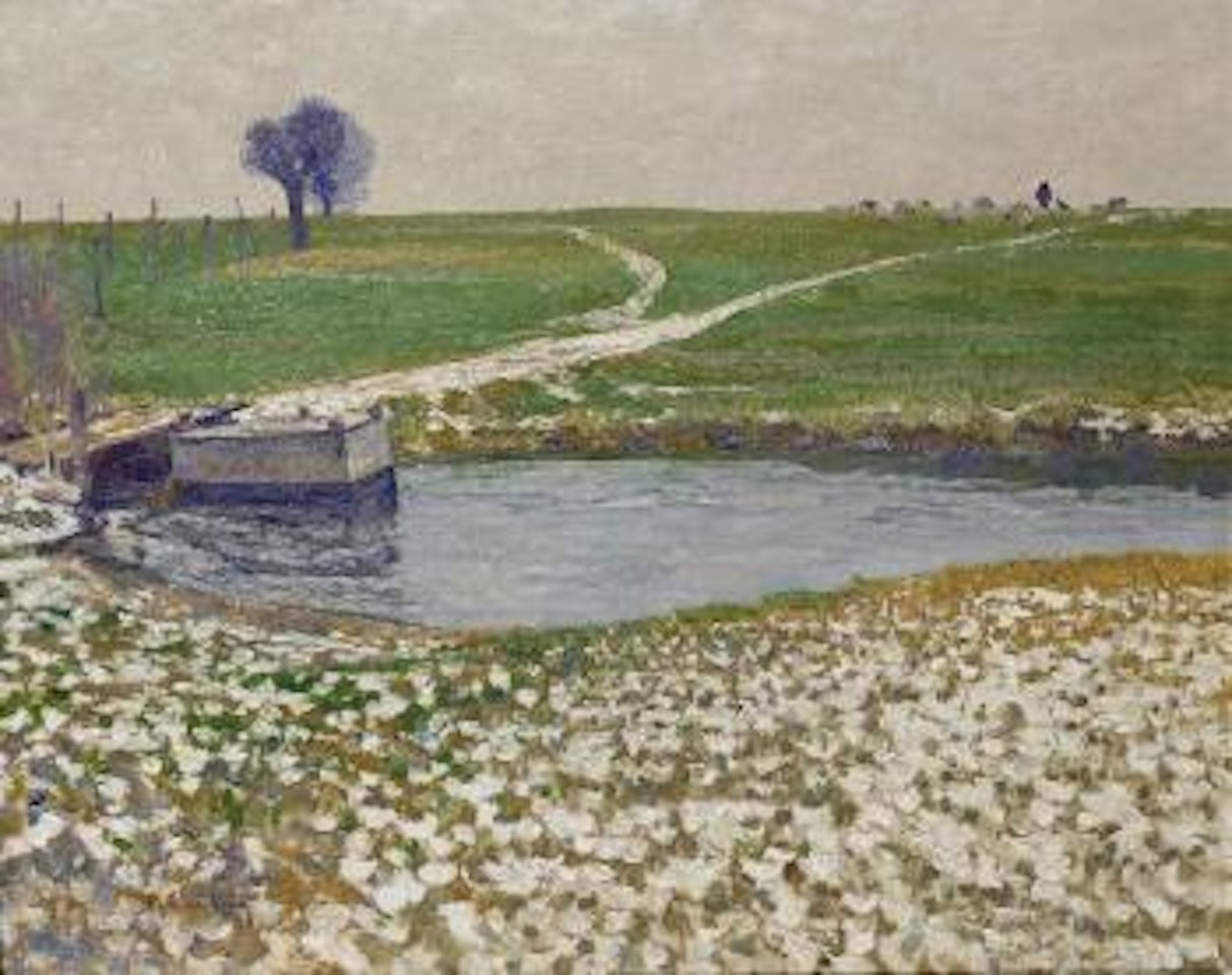 Sommerlandschaft am Niederrhein by Max Clarenbach