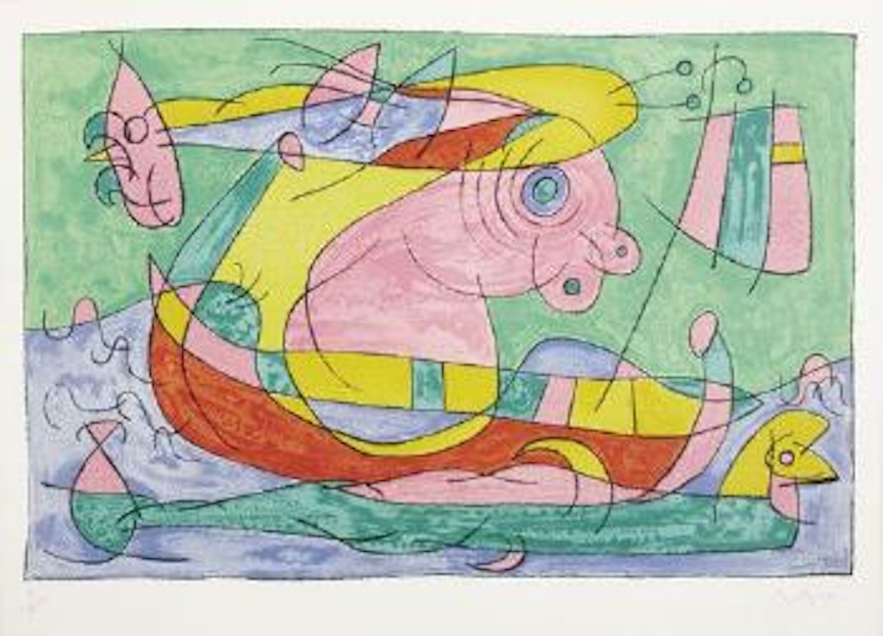 Ubu Roi: Untitled (plate 13) by Joan Miró