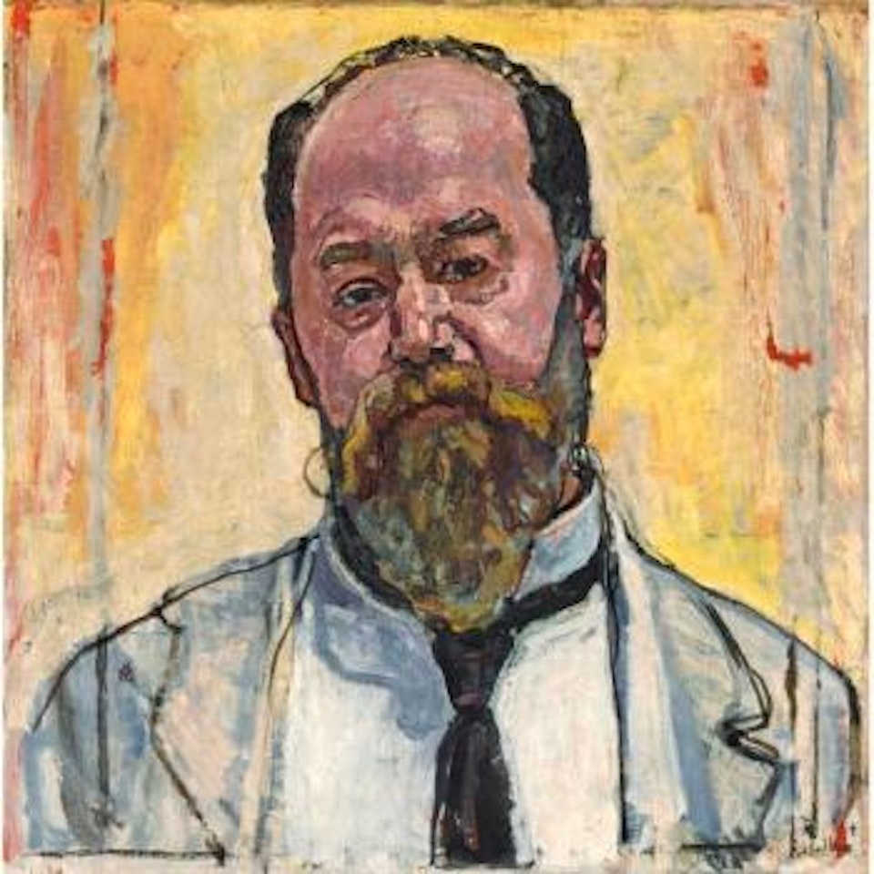 Bildnis Mathias Morhardt by Ferdinand Hodler