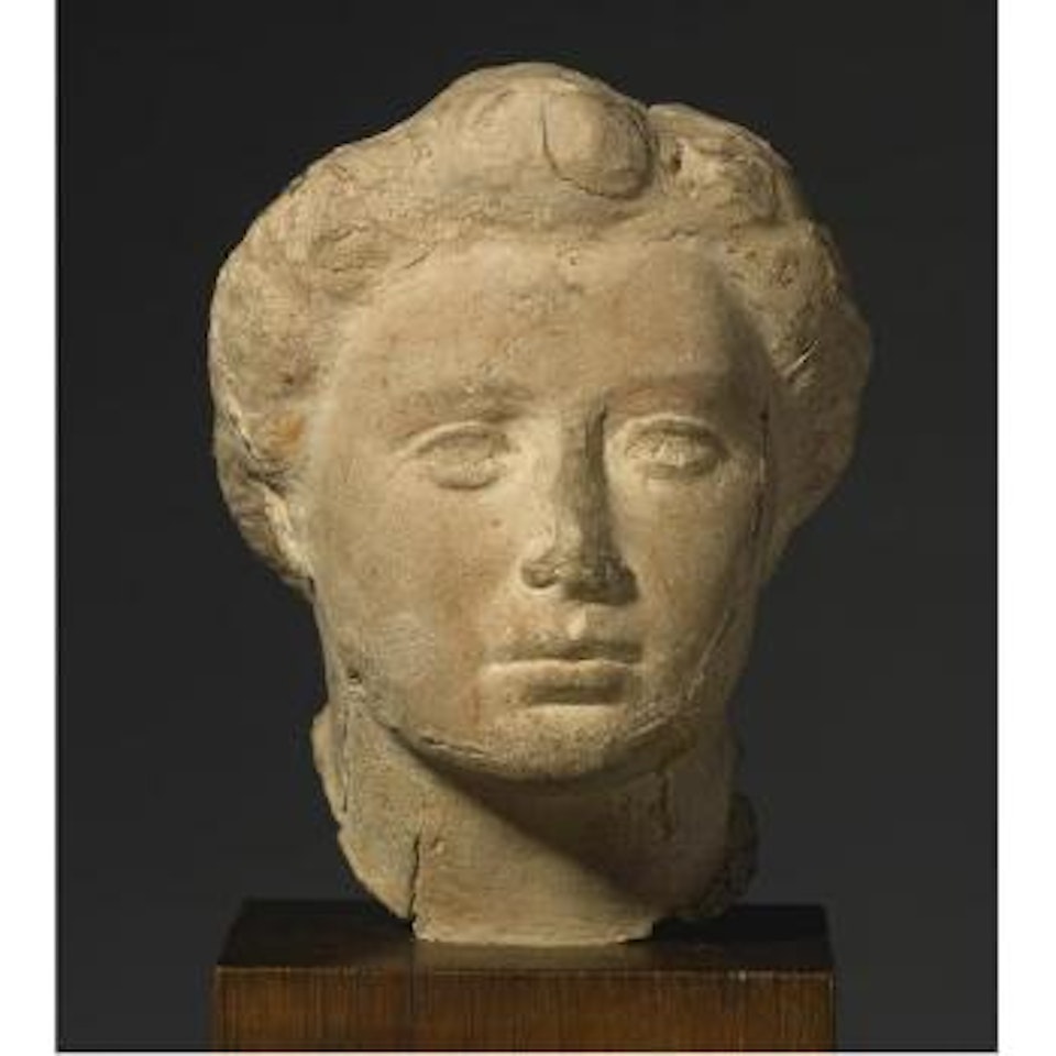 Head Of A Young Woman by Aristide Maillol