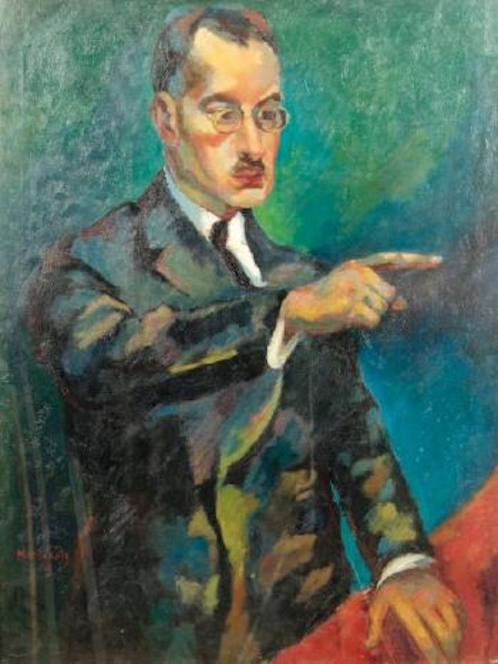 Andre Tardieu au Parlement by Emmanuel Mané-Katz