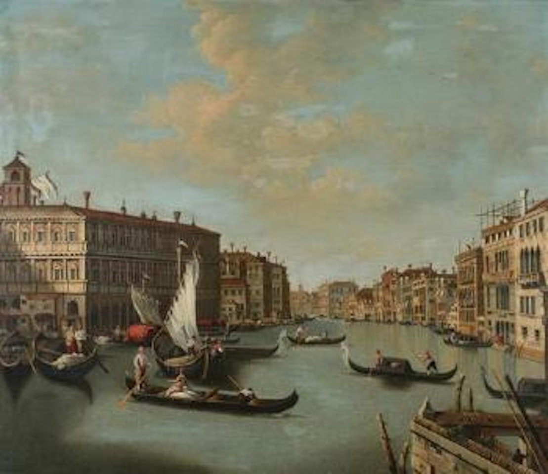 View of the Grand Canal, Venice by Canaletto