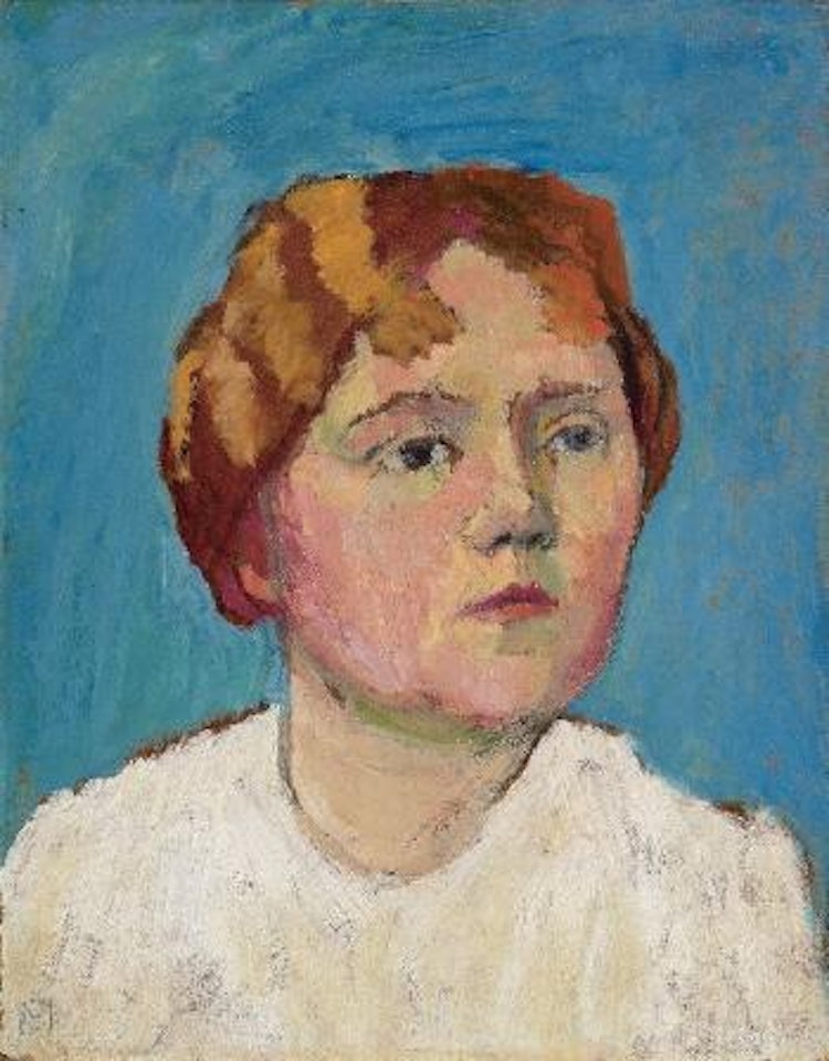 Bildnis Thyra Wallin by Gabriele Münter