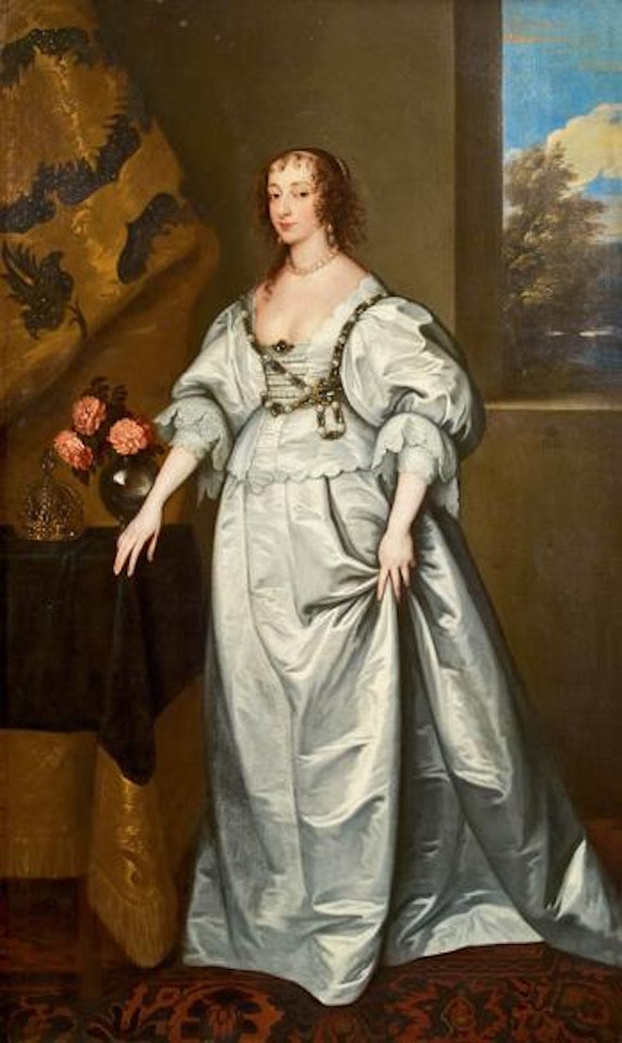 Queen Henrietta Maria by Anthony van Dyck