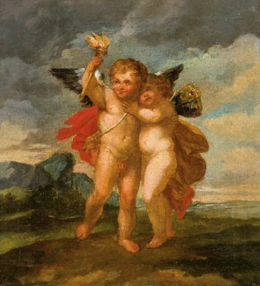 Amor und Psyche by Januarius Johann Rasso Zick