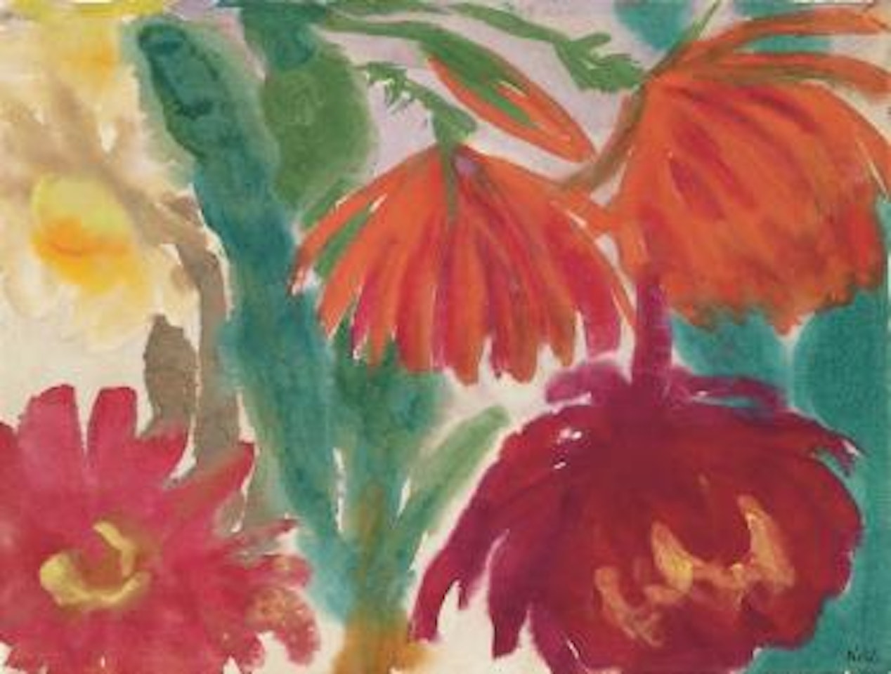 Rote Bluten by Emil Nolde